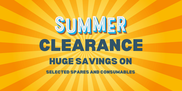 Summer Clearance Sale on Spares and Consumables